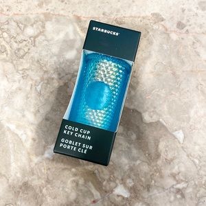 Starbucks Blue Gradient Keychain